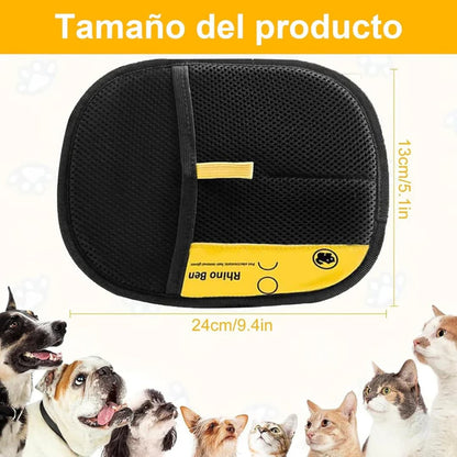 2x1 PetClean Pro™ Guante Removedor de Pelo para Perros y Gatos